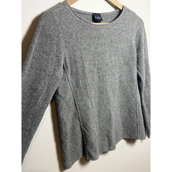 Eileen Fisher 3/4 Sleeve Sweater Top 82% Silk/ 18% Nylon Size Petite Small - Picture 2 of 6